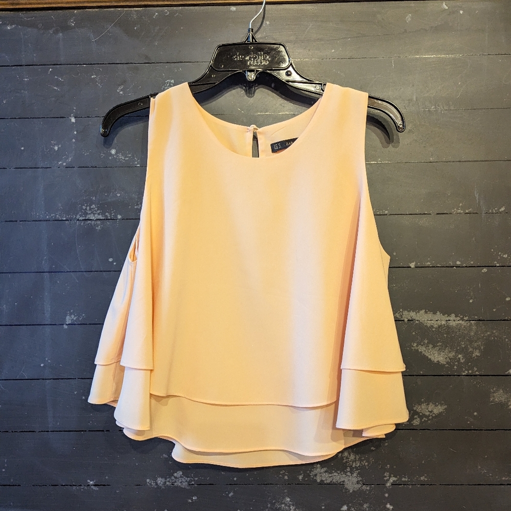 Zara Flowy, Sleeveless Top (M)